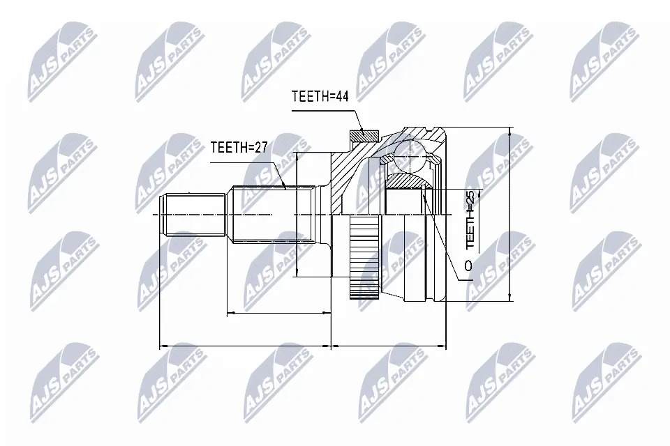 Joint Kit, drive shaft NPZ-RE-033