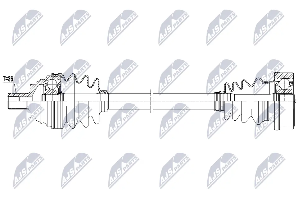 Drive Shaft NPW-AU-103