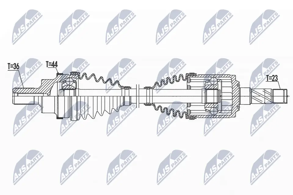 Drive Shaft NPW-VV-119