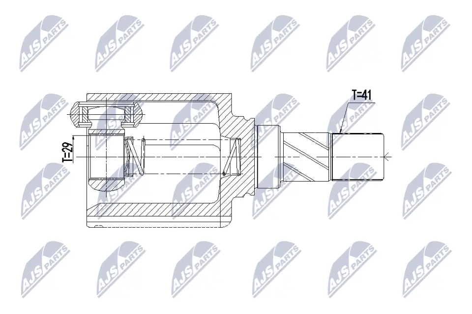 Joint Kit, drive shaft NPW-ME-167