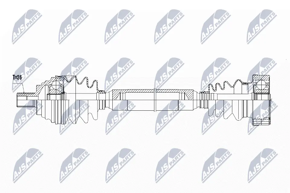 Drive Shaft NPW-VW-058