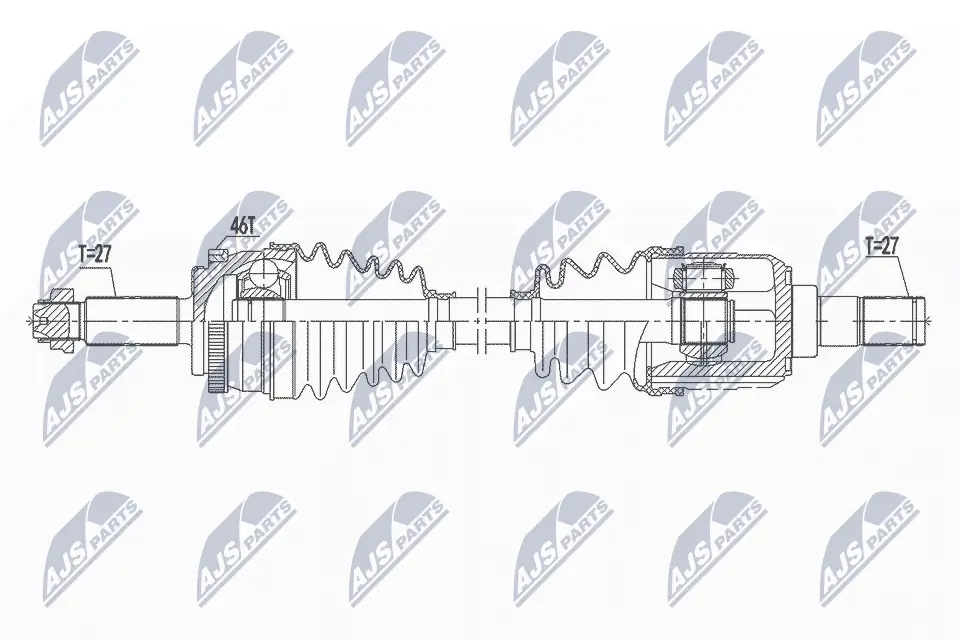 Drive Shaft NPW-KA-364