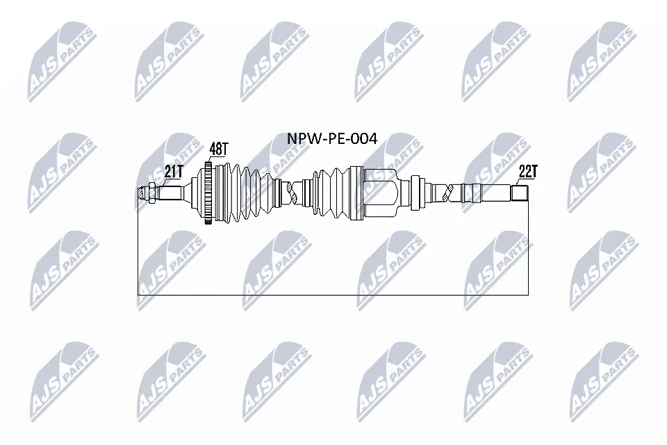 Drive Shaft NPW-PE-004