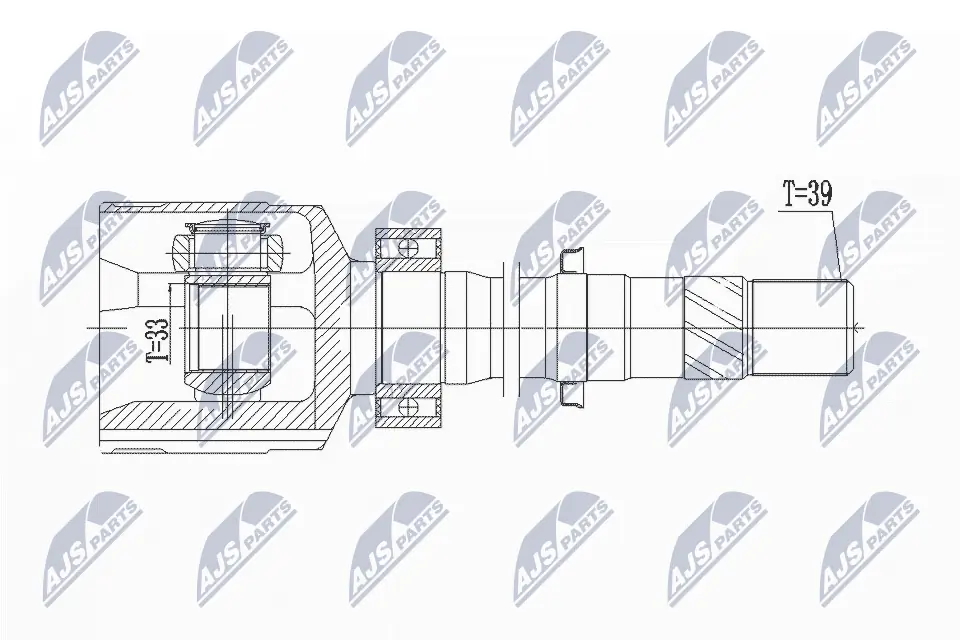 Joint Kit, drive shaft NPW-RE-076