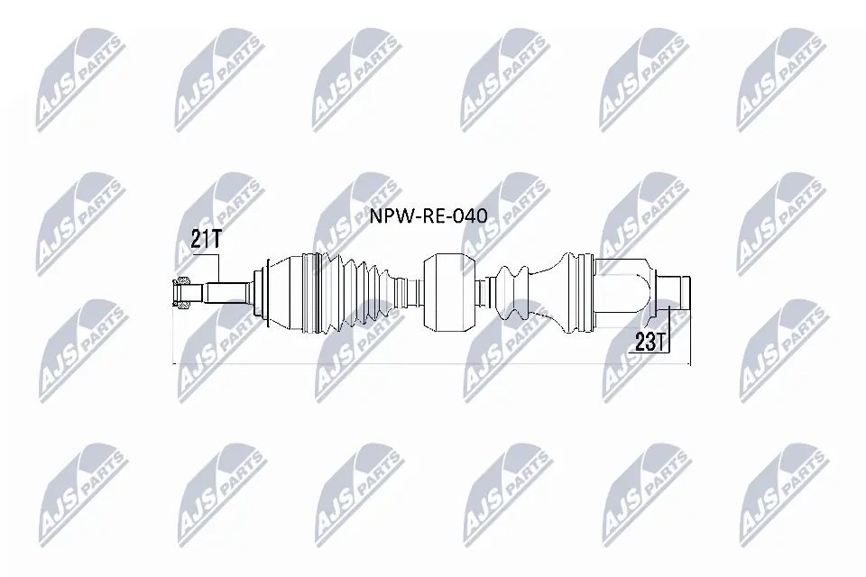 Drive Shaft NPW-RE-040
