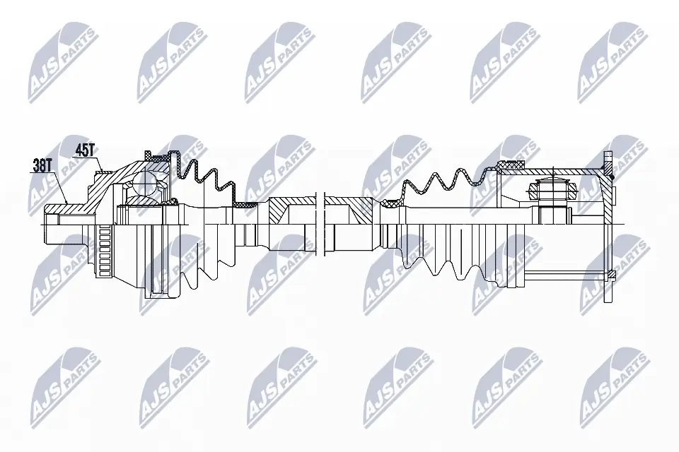 Drive Shaft NPW-AU-006