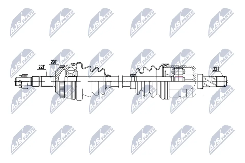 Drive Shaft NPW-PL-163