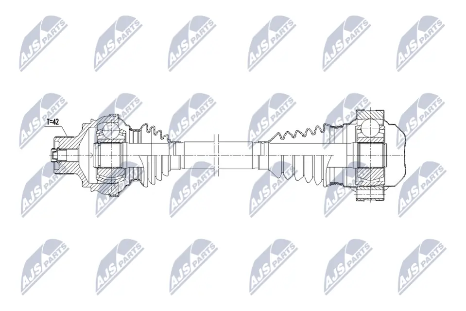 Drive Shaft NPW-AU-089