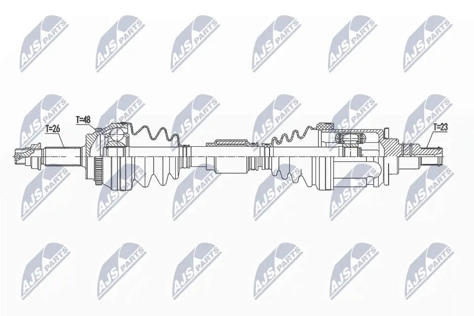 Drive Shaft NPW-TY-131
