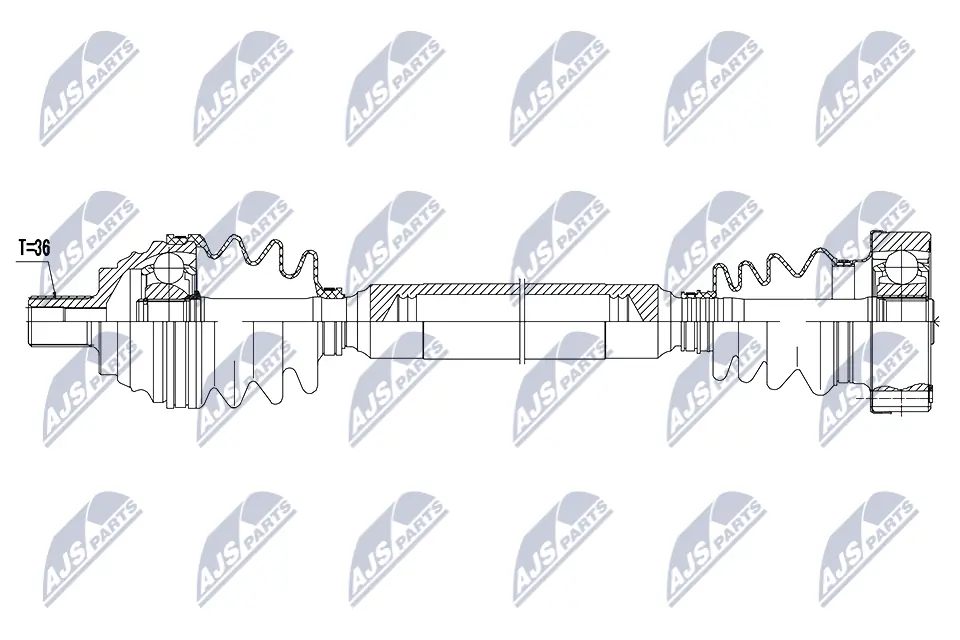 Drive Shaft NPW-AU-067