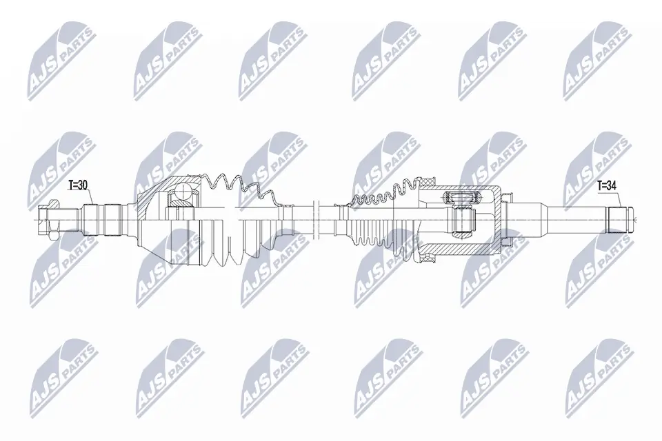 Drive Shaft NPW-PL-153