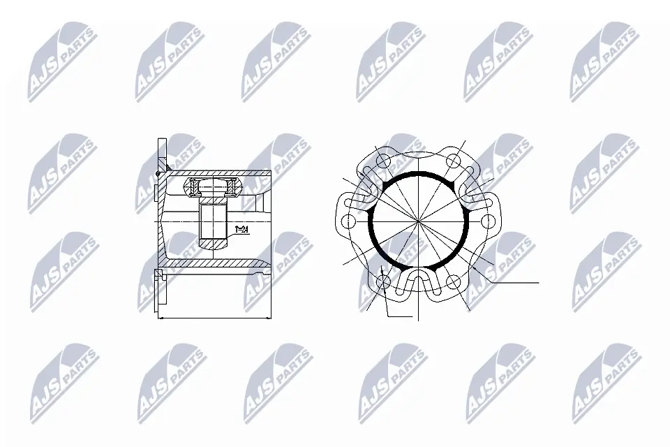 Joint Kit, drive shaft NPW-AU-003
