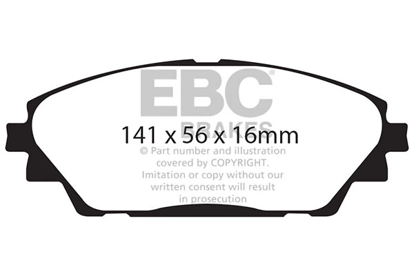 Brake Pad Set, disc brake DP22185