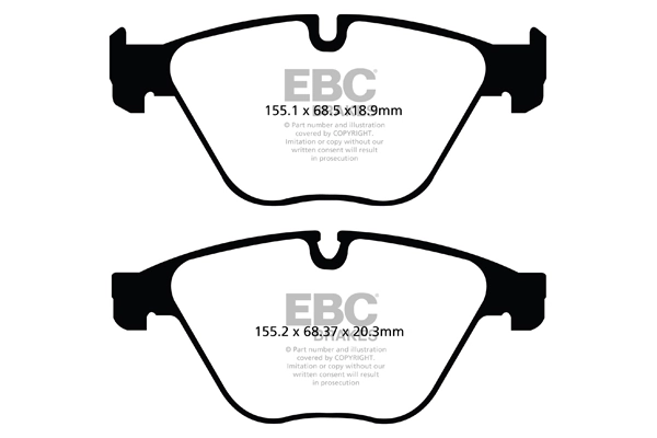 Brake Pad Set, disc brake DP42103R