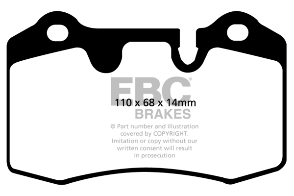 Brake Pad Set, disc brake DP41909R