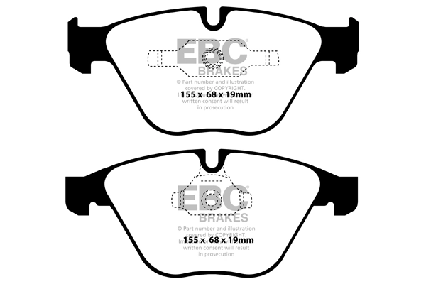 Brake Pad Set, disc brake DP42006R
