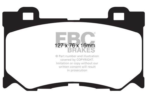 Brake Pad Set, disc brake DP21823
