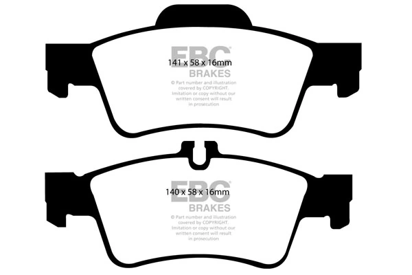 Brake Pad Set, disc brake DP41491R