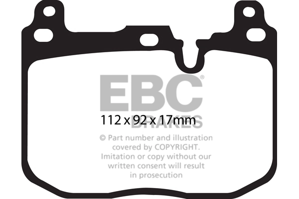 Brake Pad Set, disc brake DP42130R