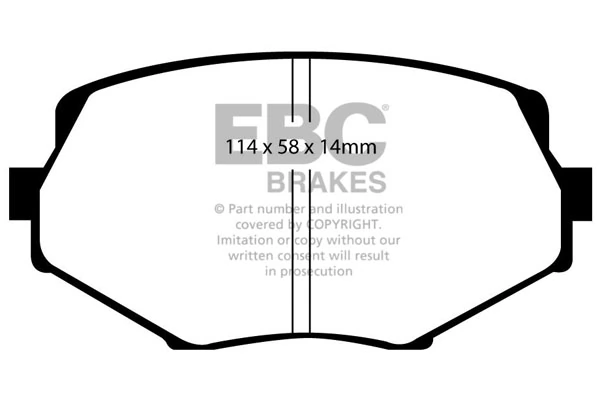 Brake Pad Set, disc brake DP41002R