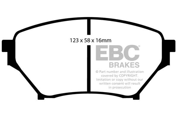 Set Pad Brek, Brek Piring DP41452R