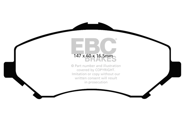 Brake Pad Set, disc brake DP61798