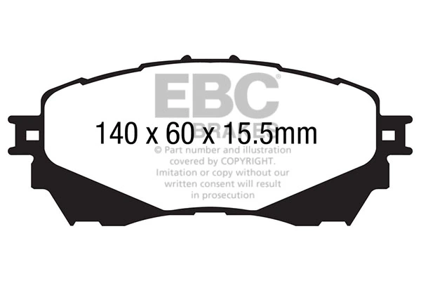 Brake Pad Set, disc brake DP42170R