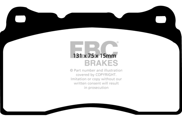 Brake Pad Set, disc brake DP41210R