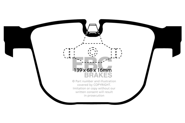 Brake Pad Set, disc brake DP41451R