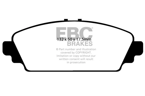 Brake Pad Set, disc brake DP21544