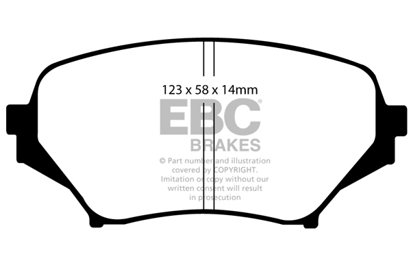 EBC BRAKES DP51774NDX Original
