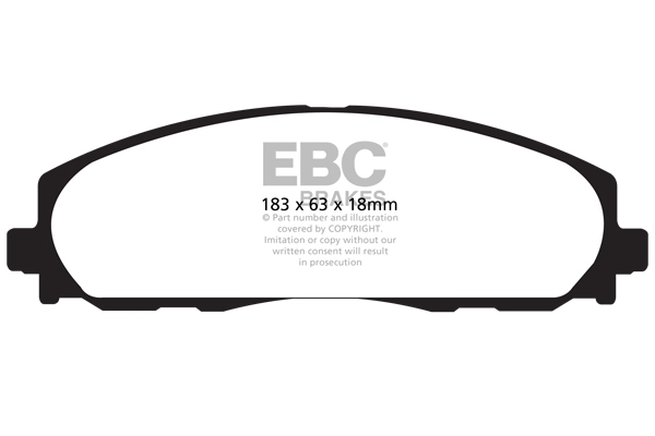 Brake Pad Set, disc brake DP61888