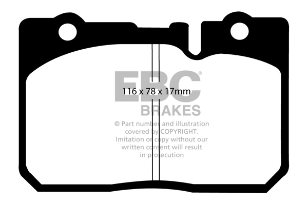 Brake Pad Set, disc brake DP21154