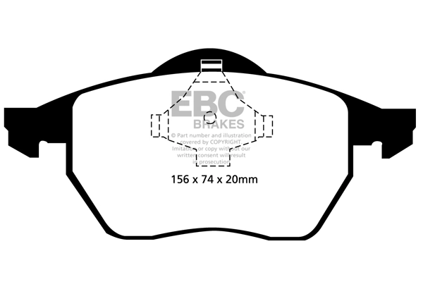 Brake Pad Set, disc brake DP21324