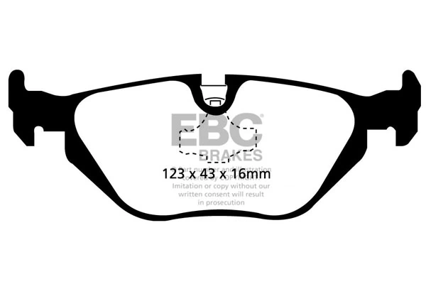 Brake Pad Set, disc brake DP21079