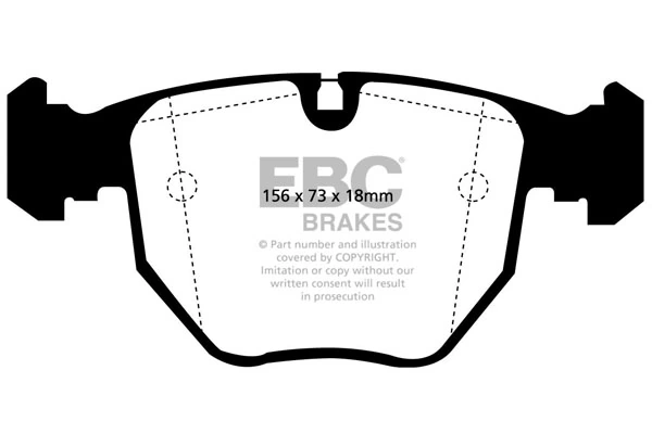 Brake Pad Set, disc brake DP21036