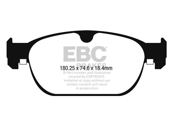 Brake Pad Set, disc brake DP42260R