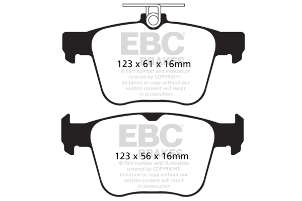 Brake Pad Set, disc brake DP42173R