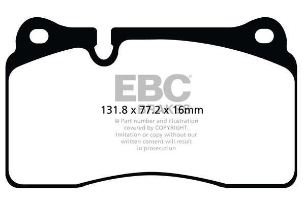 Brake Pad Set, disc brake DP42070R