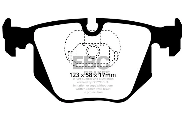 Brake Pad Set, disc brake DP41118R