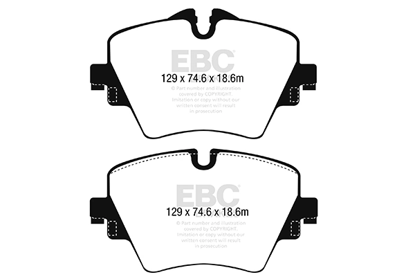 Brake Pad Set, disc brake DP42245R