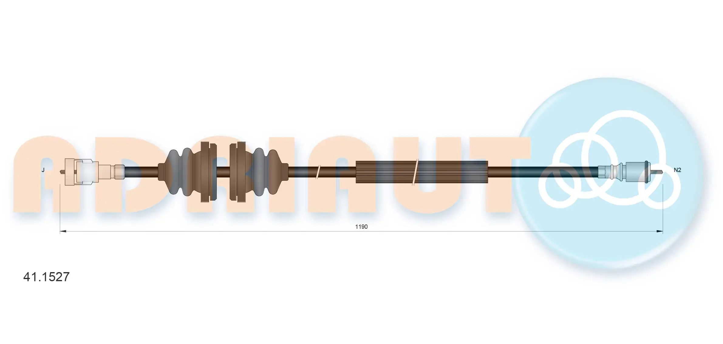 Speedometer Cable 41.1527