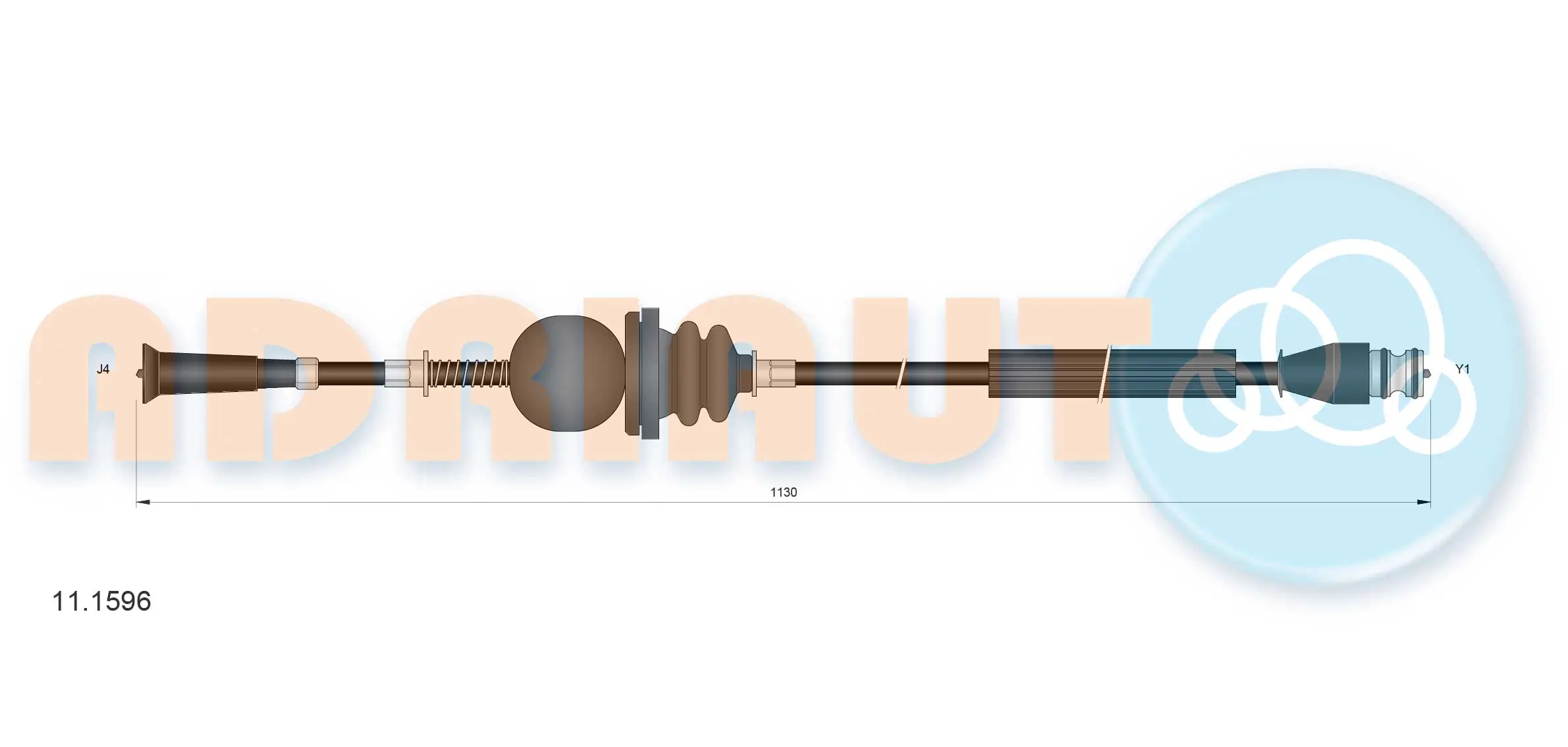 Speedometer Cable 11.1596