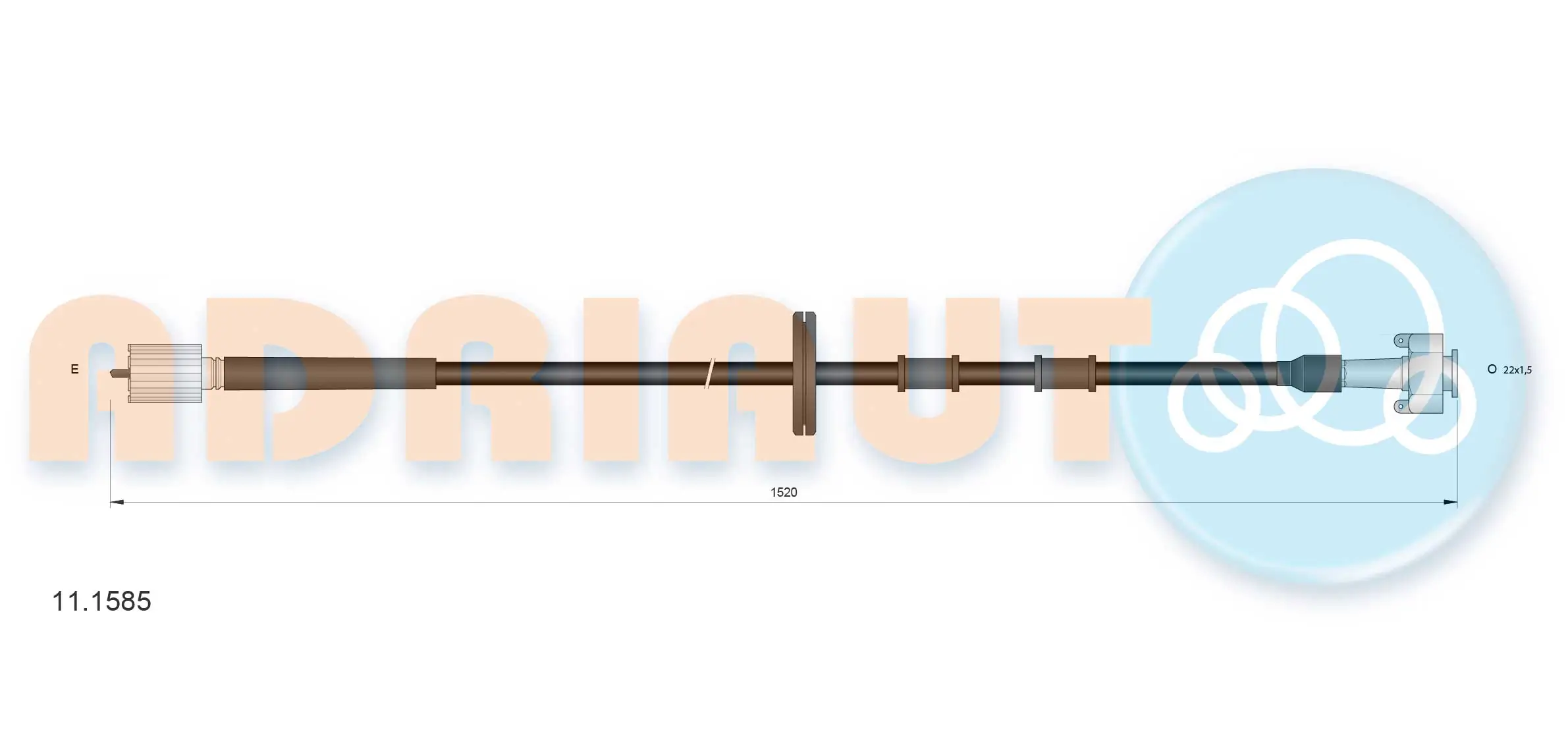 Speedometer Cable 11.1585