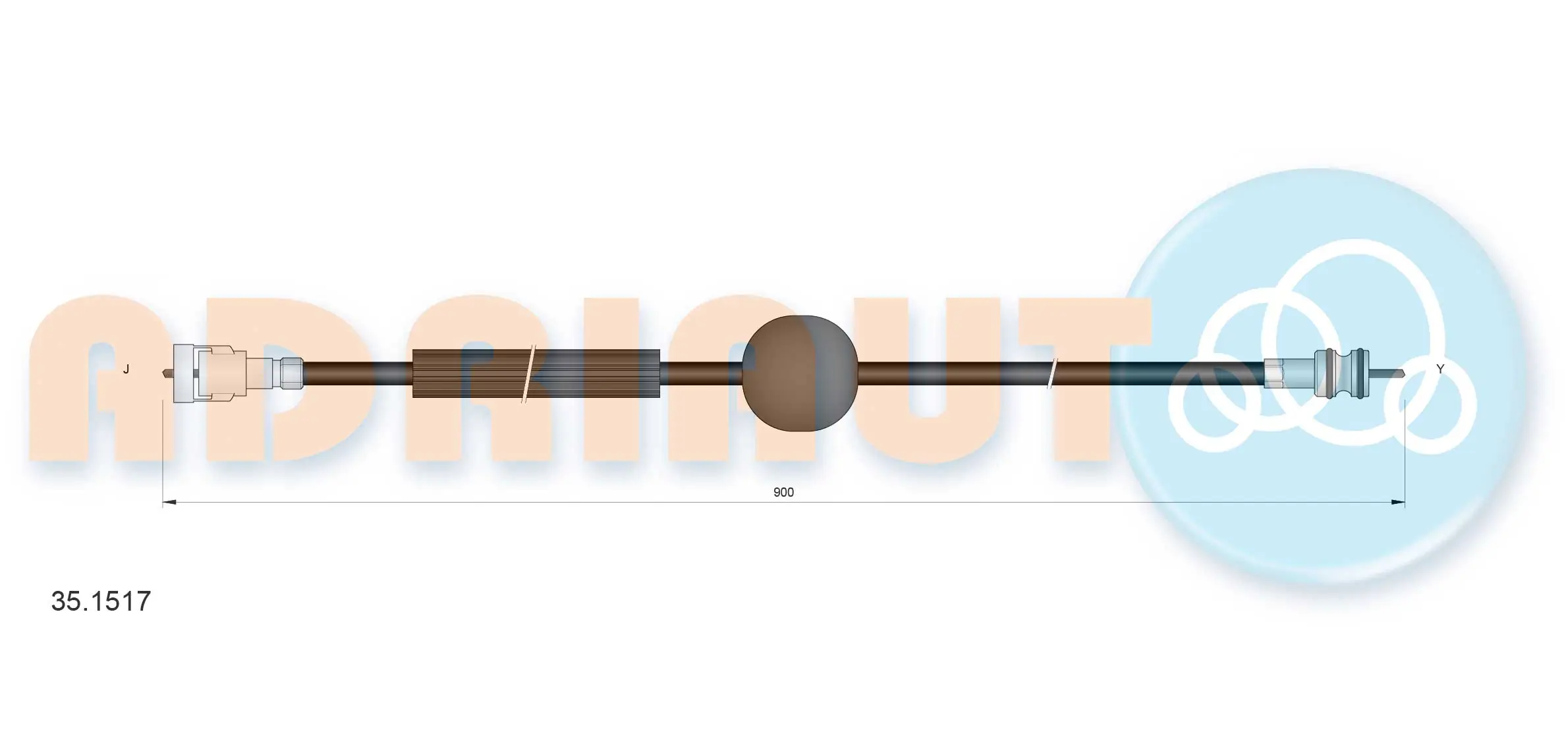 Speedometer Cable 35.1517