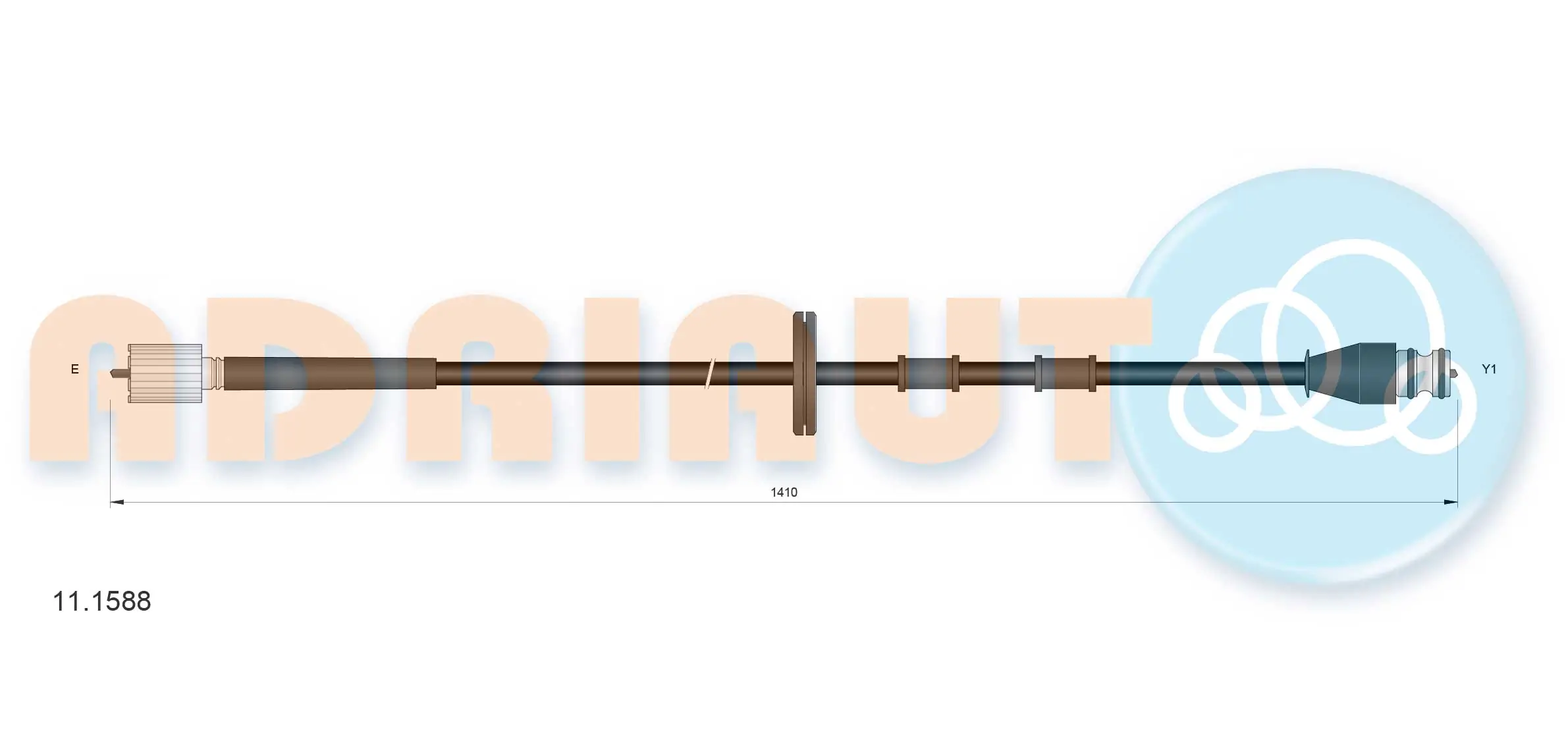 Speedometer Cable 11.1588