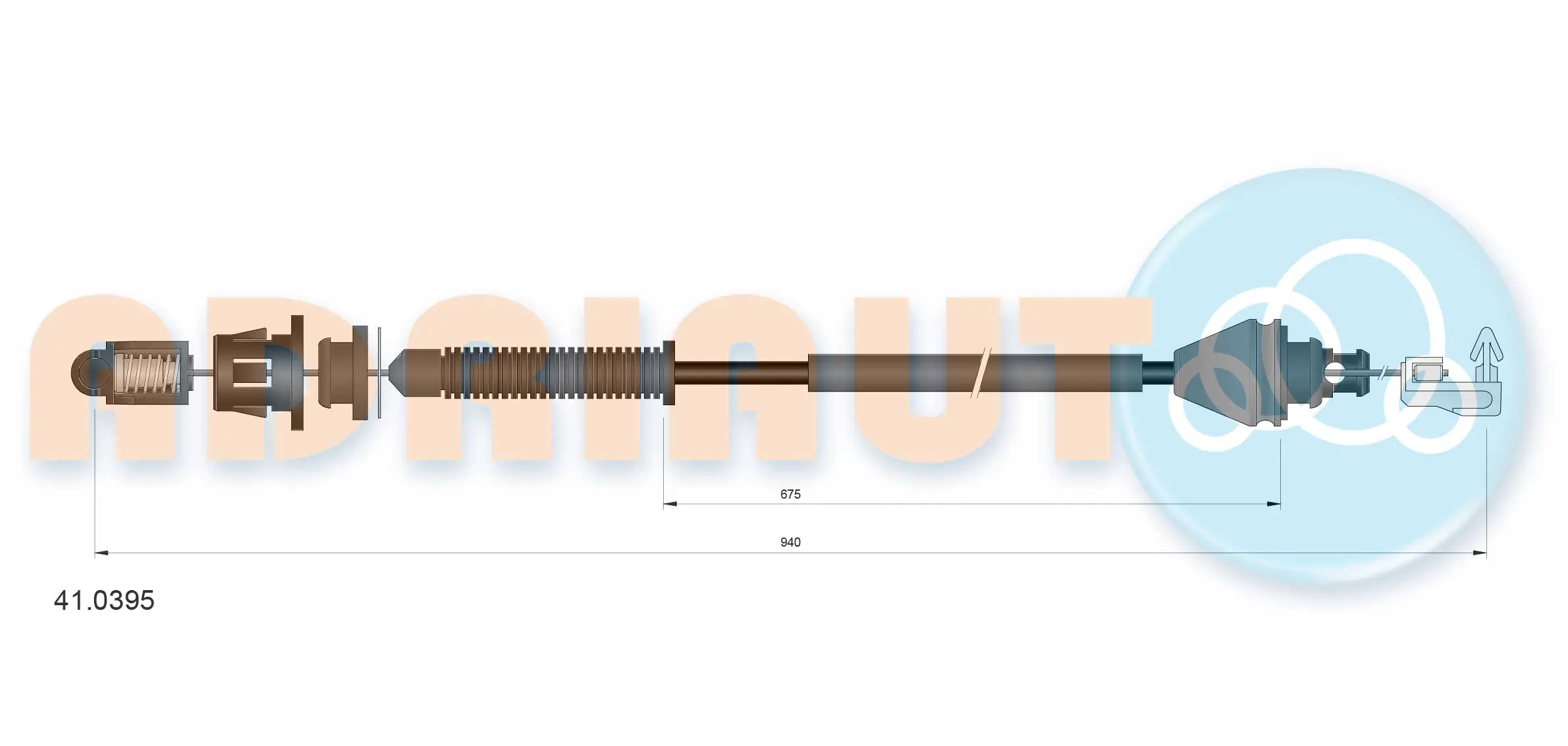 Accelerator Cable 41.0395