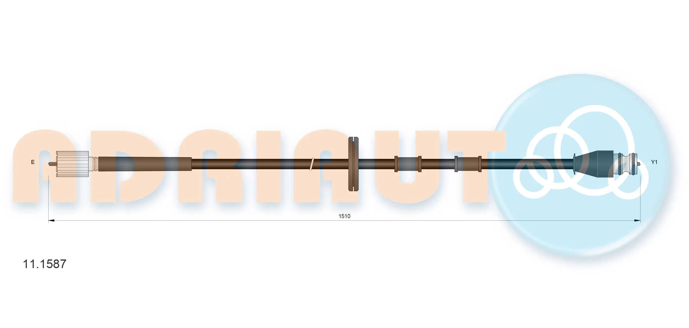 Speedometer Cable 11.1587