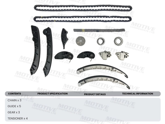 MOTIVE TCK249 Timing Chain Kit