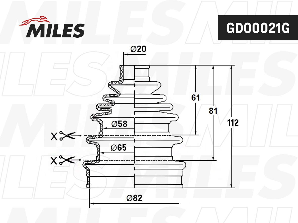 ATE 24.5112-0327.3 Brake Hose